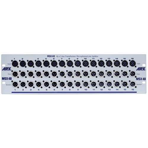 ARX MSX 48 16 input Passive Mic Splitter
